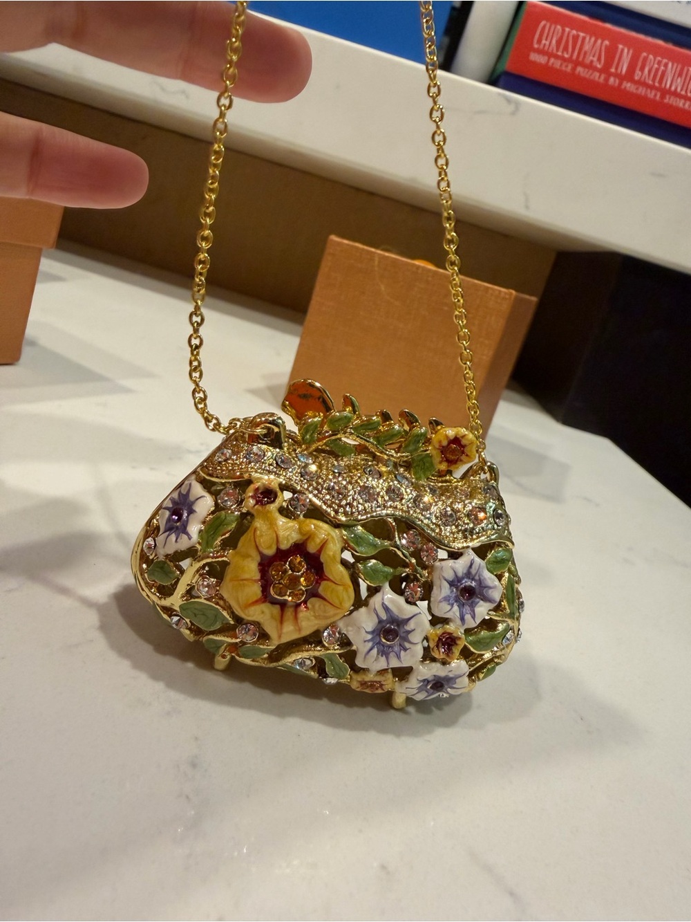 Mini handbag Jewelry box